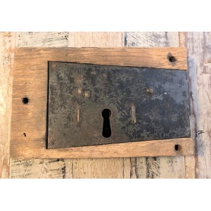Old Lock No 1 - Wooden Case